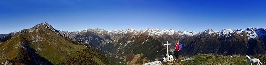 Anello del PIZZO BADILE (2044 m), da Piazzatorre (23 ott. 2015)